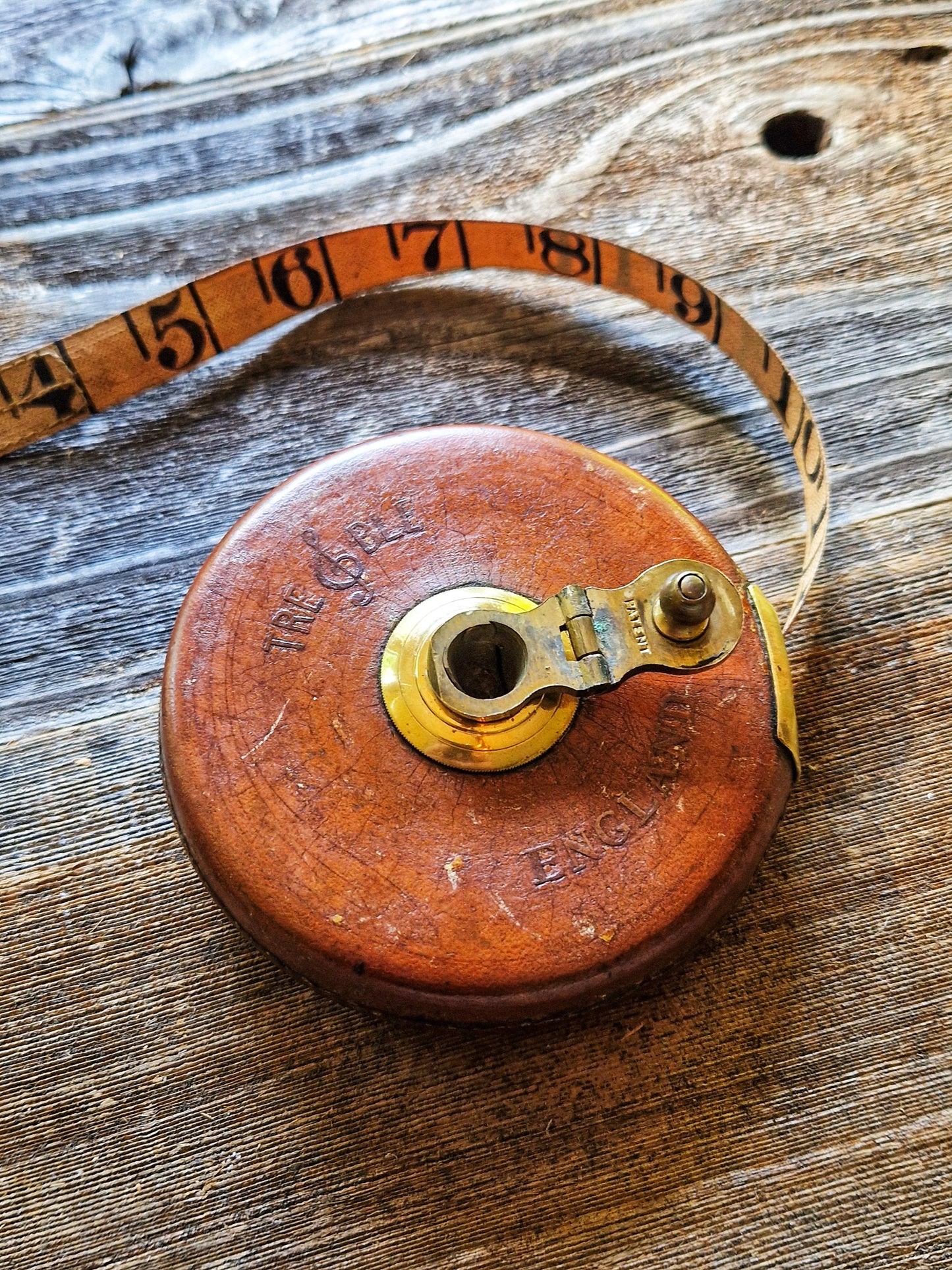 Handsome Vintage Chesterman Tape Measure