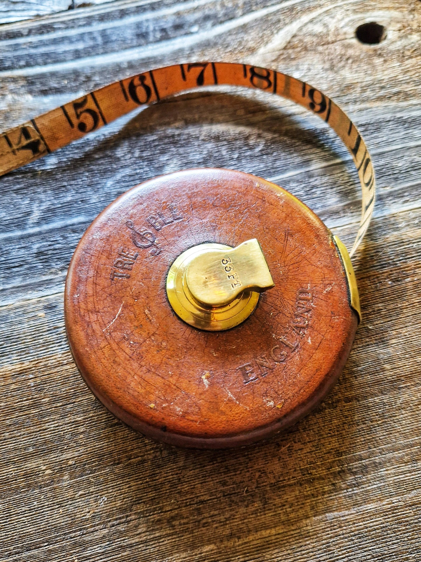 Handsome Vintage Chesterman Tape Measure