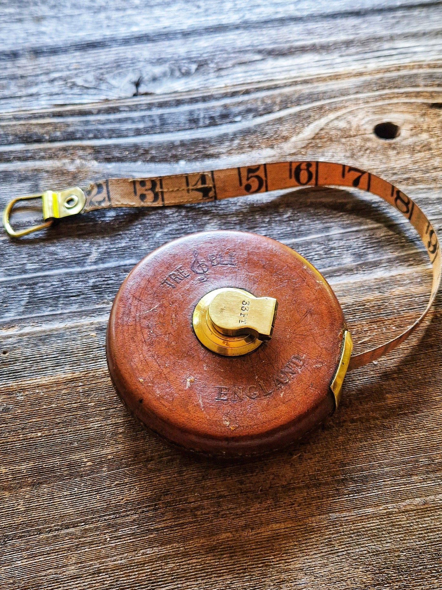 Handsome Vintage Chesterman Tape Measure